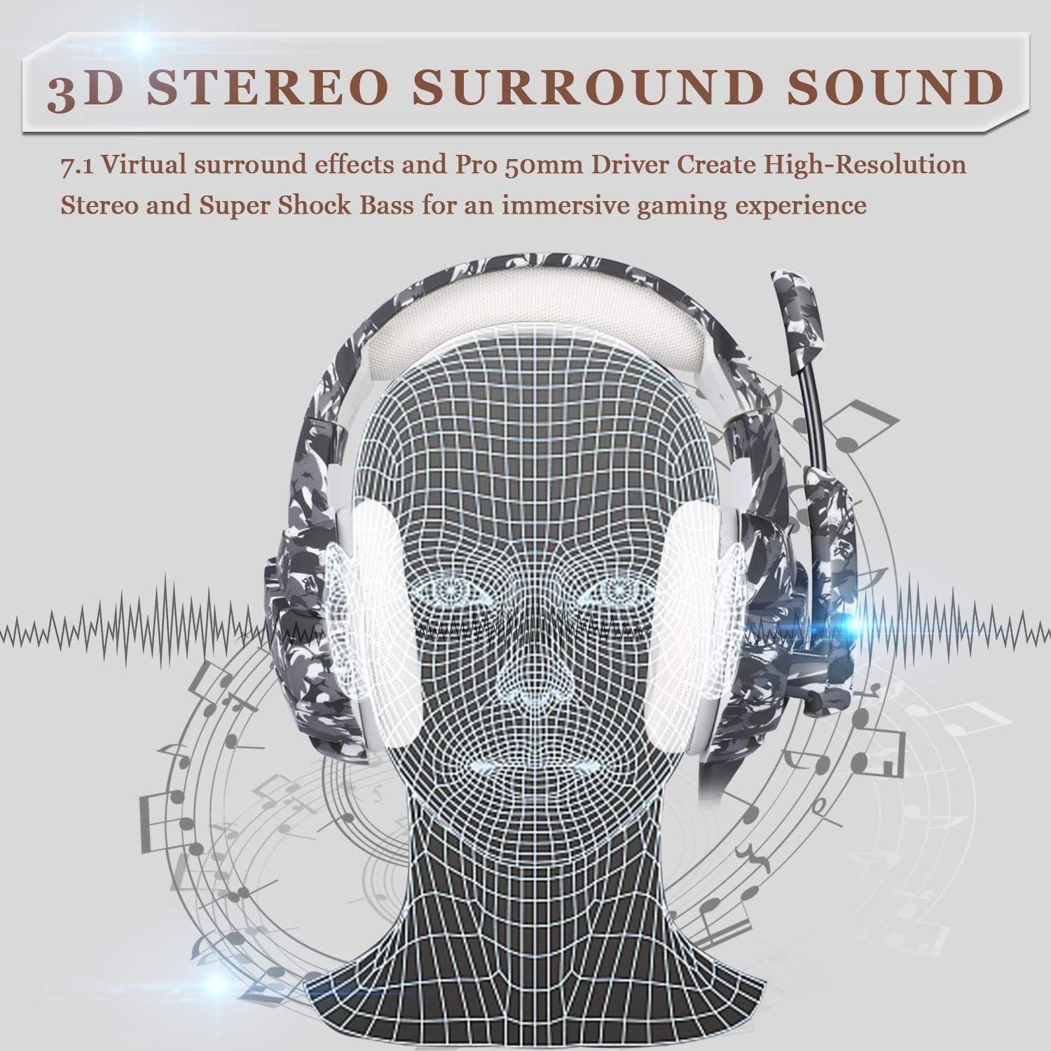 K5 Gaming Headset with Microphone | Hifi Media Store