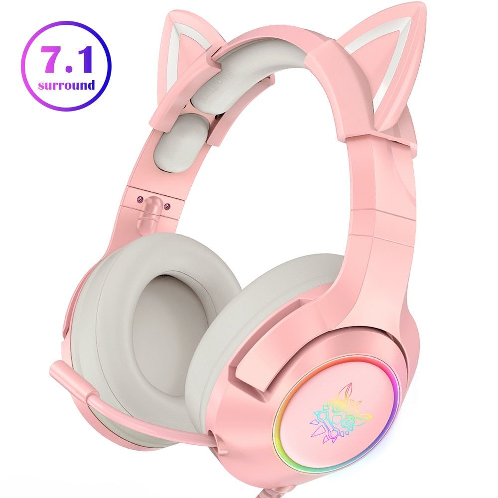 Auriculares para juegos K9 Cat con luz LED | Hifi Media Store