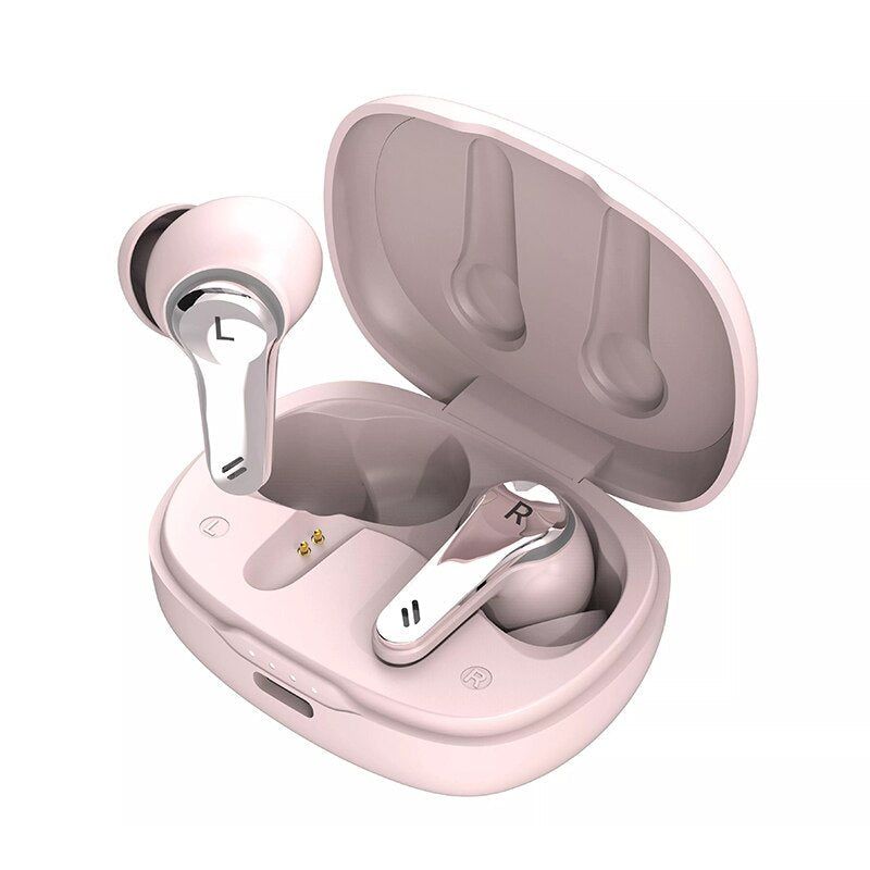 L13 TWS Bluetooth Earbuds With LED Display Pink | Hifi Media Store