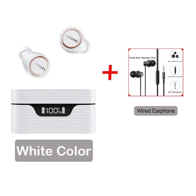 LP12 TWS Earbuds with Noise Reduction Call LP12 White and TW13 | Hifi Media Store