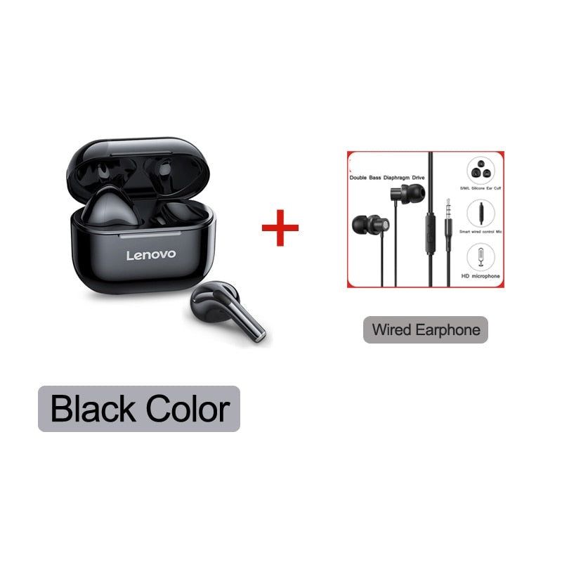 LP40 TWS Wireless Earbuds LP40 Black and TW13 | Hifi Media Store