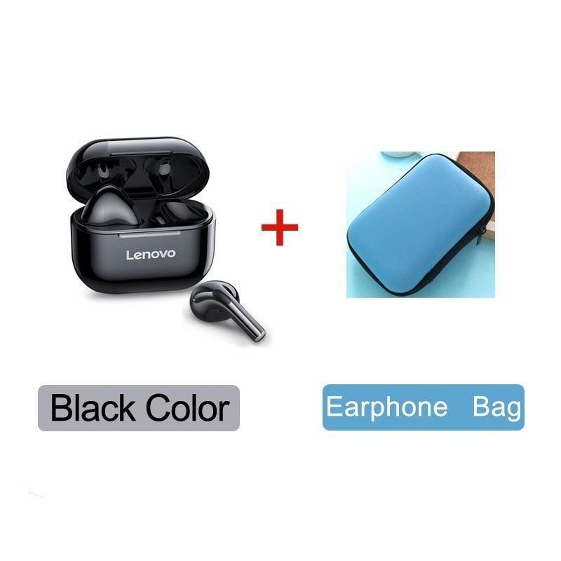 LP40 TWS Wireless Earbuds LP40 Black and Case | Hifi Media Store
