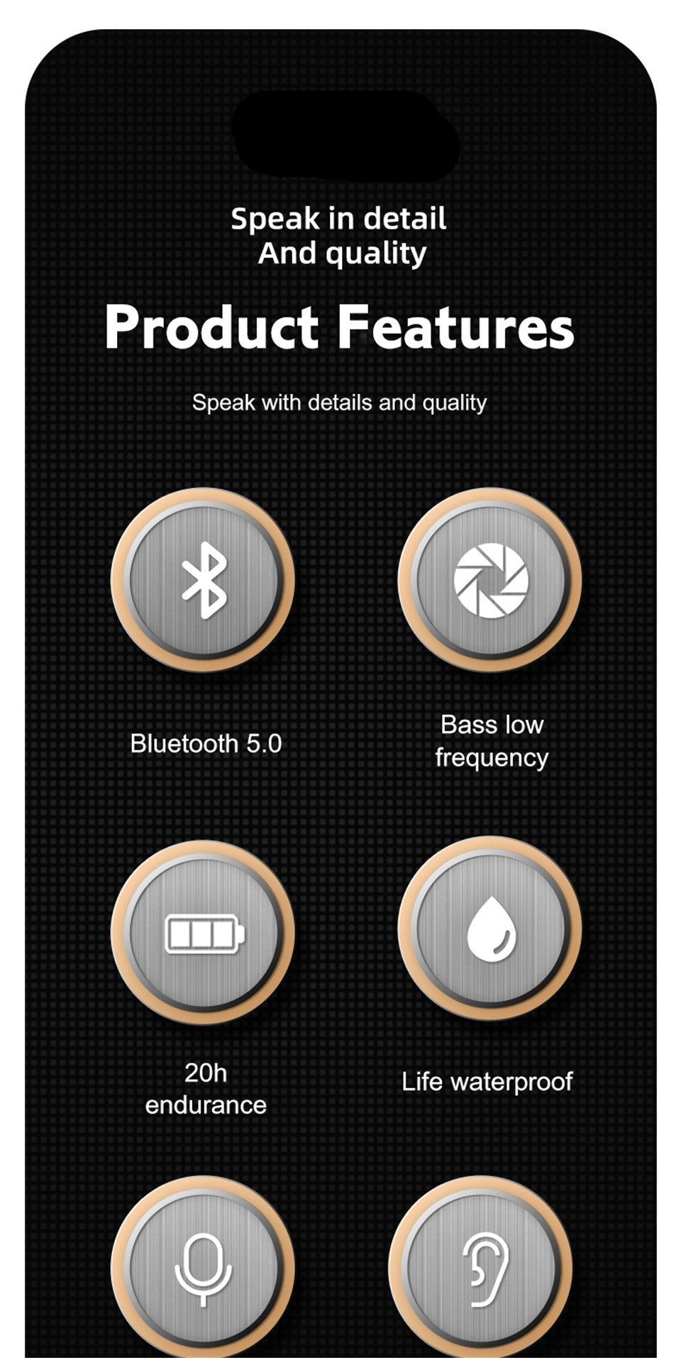 LP80 Auriculares Intraurales TWS | Hifi Media Store