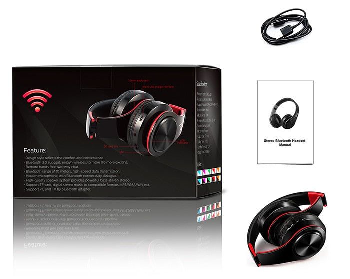 LPT660 Wireless Foldable Earphone | Hifi Media Store