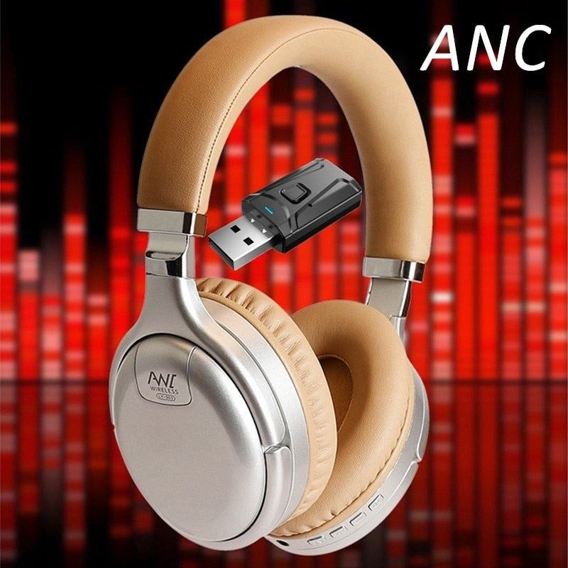 LY903 Wireless Headphone with Active Noise Cancelling and Bluetooth Adaptor | Hifi Media Store