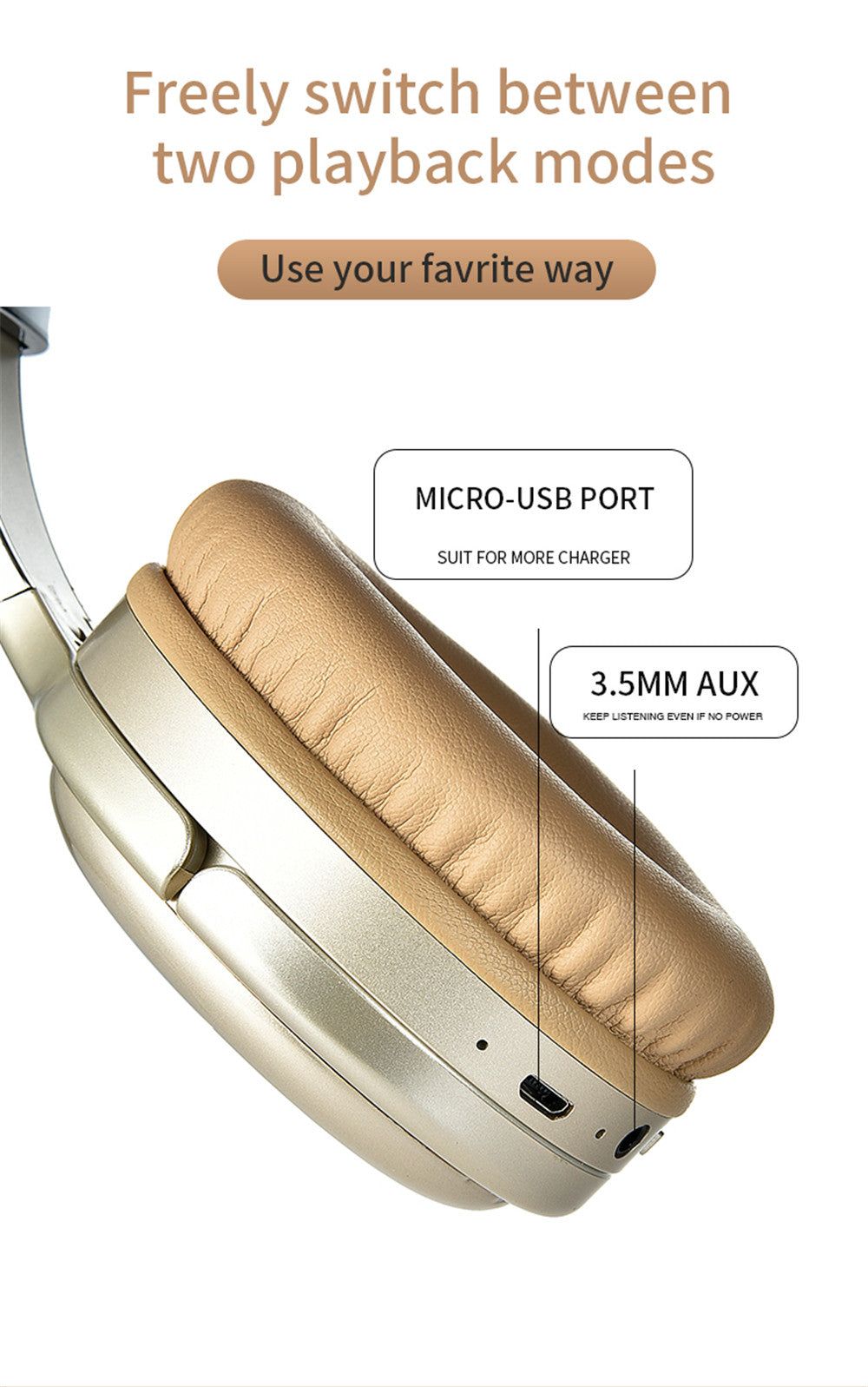 LY903 Wireless Headphone with Active Noise Cancelling and Bluetooth Adaptor | Hifi Media Store