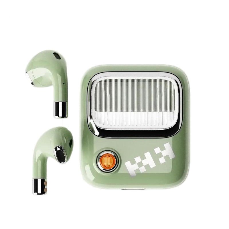 Luxury Retro Wireless Earbuds | Hifi Media Store