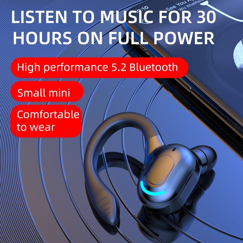 M-F8 Auricular Bluetooth con Gancho para la Oreja | Hifi Media Store