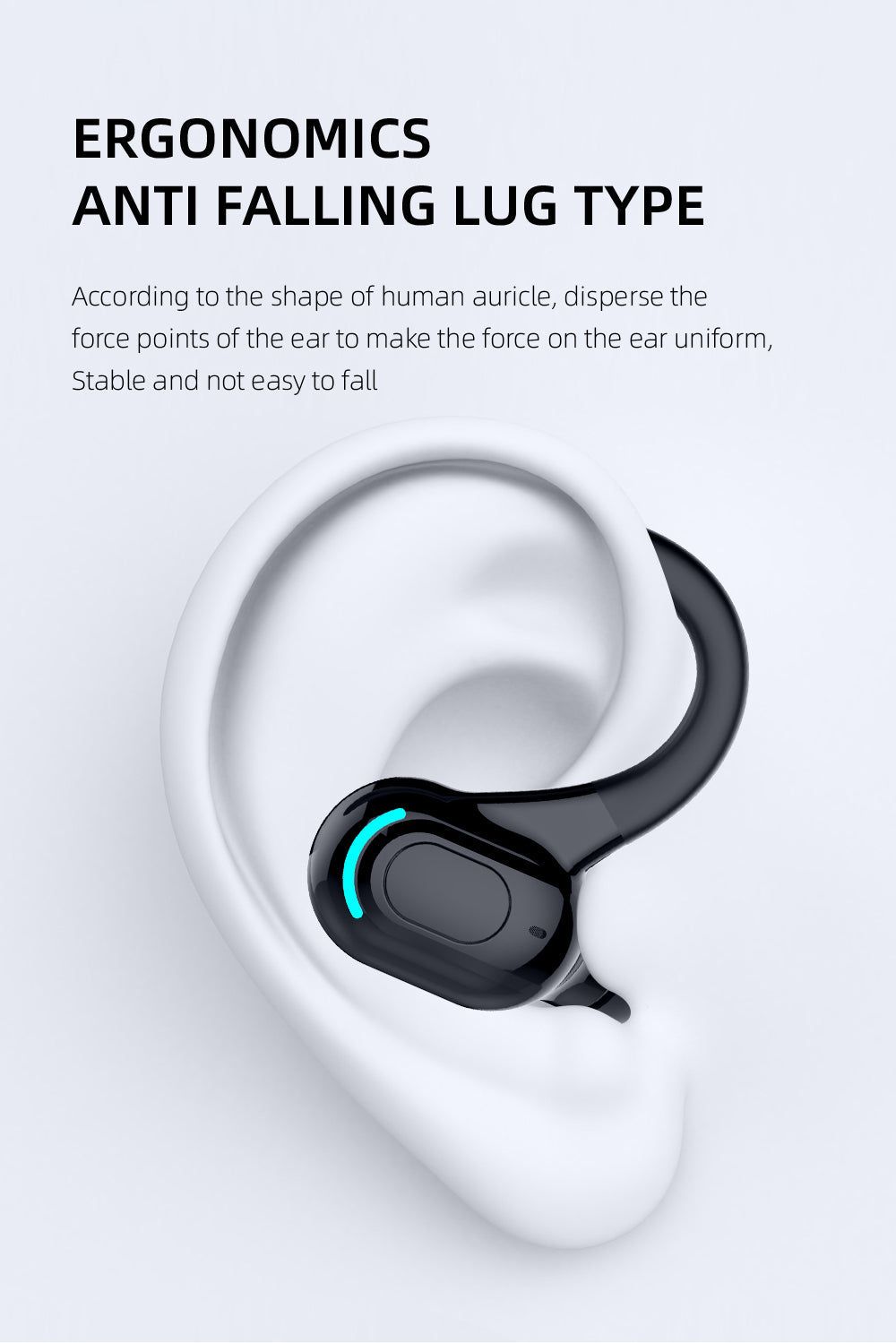 M-F8 Auricular Bluetooth con Gancho para la Oreja | Hifi Media Store