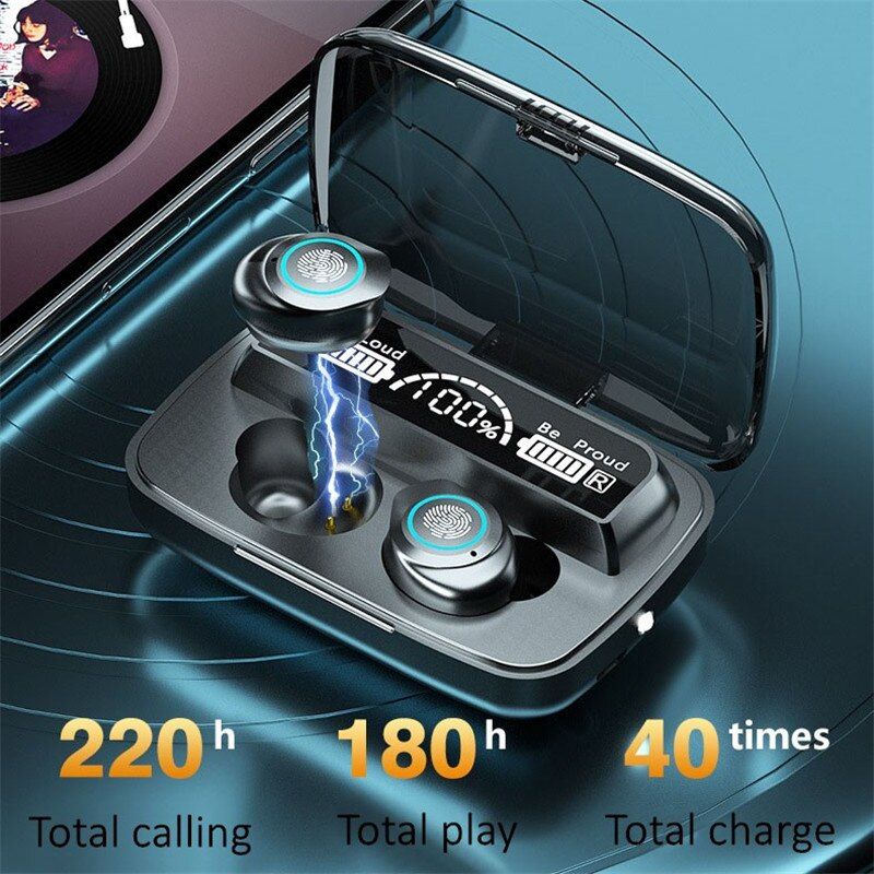 M10 TWS Earbuds With Adaptor | Hifi Media Store