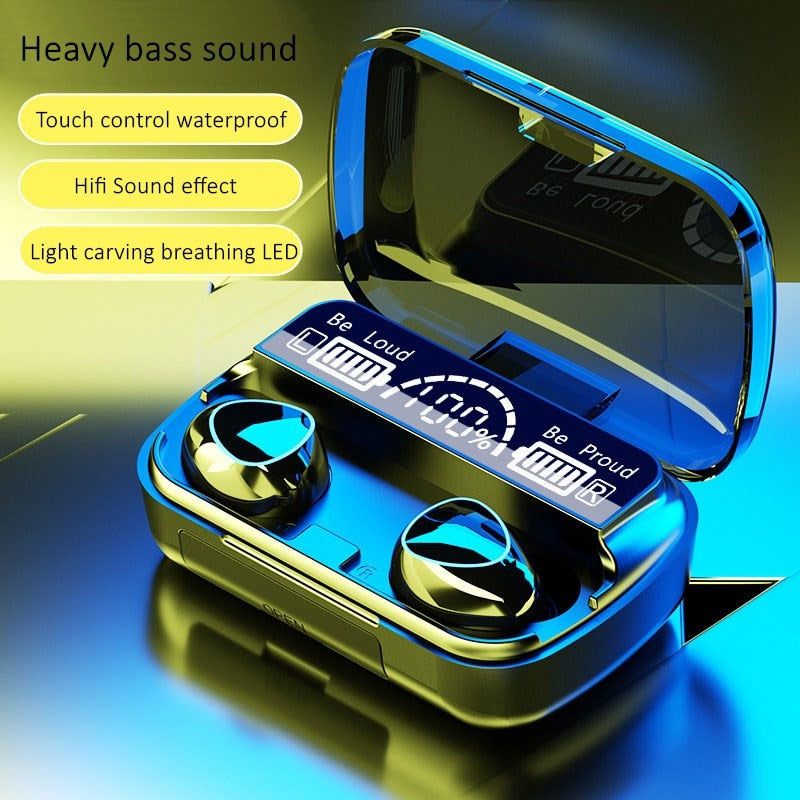 M10 TWS Earbuds With Adaptor | Hifi Media Store