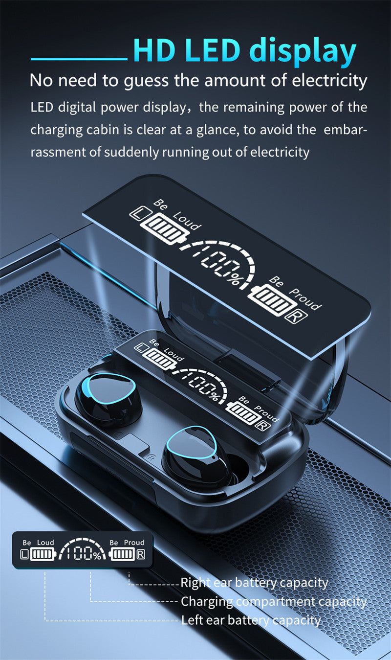 M10 TWS Earbuds With Adaptor | Hifi Media Store