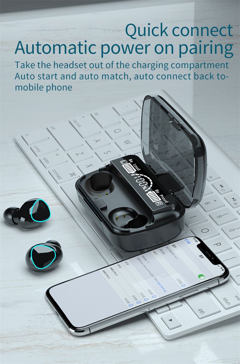 M10 TWS Earbuds With Adaptor | Hifi Media Store