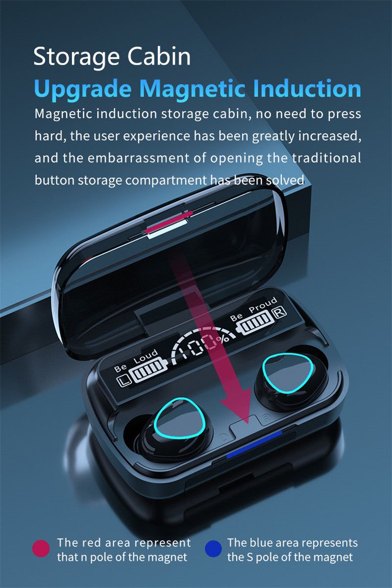 M10 TWS Earbuds With Adaptor | Hifi Media Store
