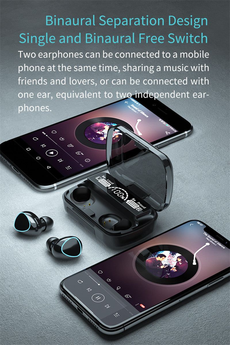 M10 TWS Earbuds With Adaptor | Hifi Media Store