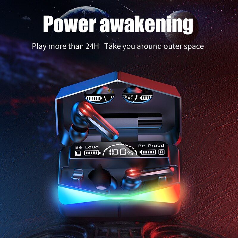 M28 TWS Wireless Earbuds with Touch Control and LED Display | Hifi Media Store