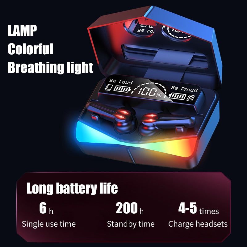 M28 TWS Wireless Earbuds with Touch Control and LED Display | Hifi Media Store
