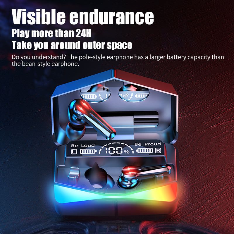 M28 TWS Wireless Earbuds with Touch Control and LED Display | Hifi Media Store