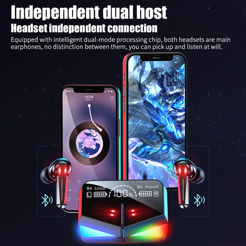 M28 TWS Wireless Earbuds with Touch Control and LED Display | Hifi Media Store