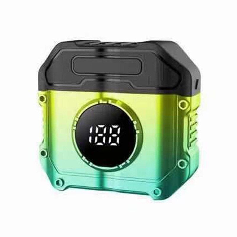 M2 Mech TWS Gaming Earbuds With Led Display green | Hifi Media Store