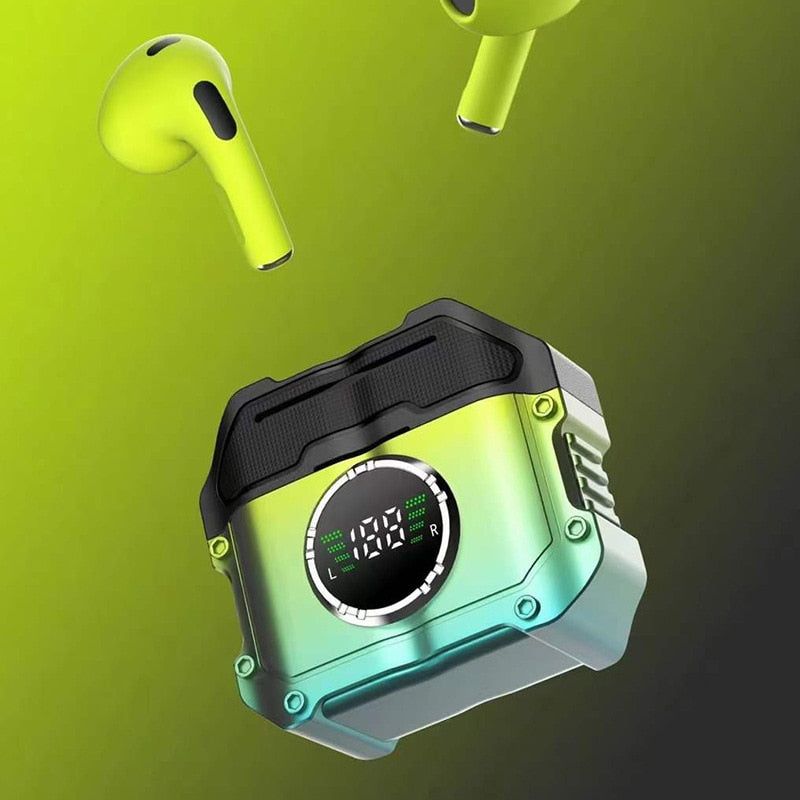 M2 Mech TWS Gaming Earbuds With Led Display | Hifi Media Store