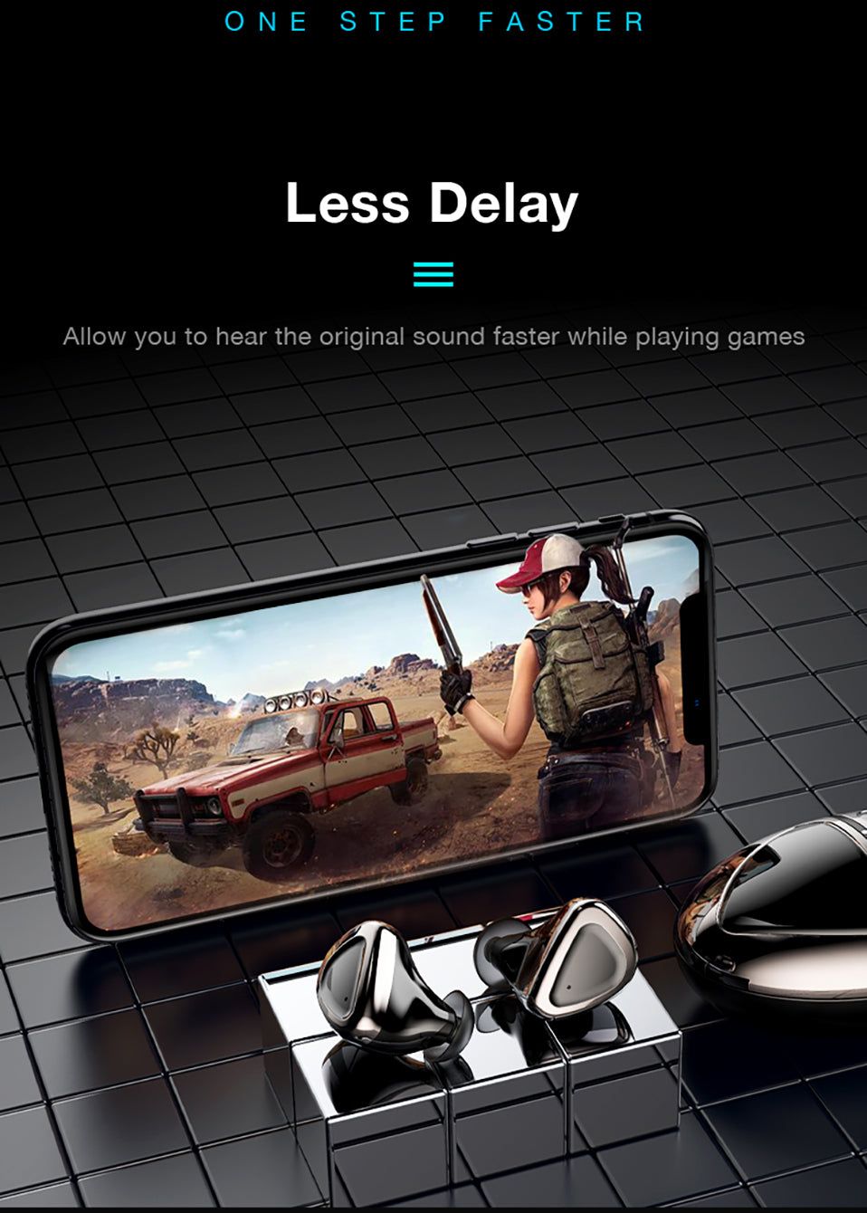 M2 TWS Earbuds with Smart Touch Control | Hifi Media Store