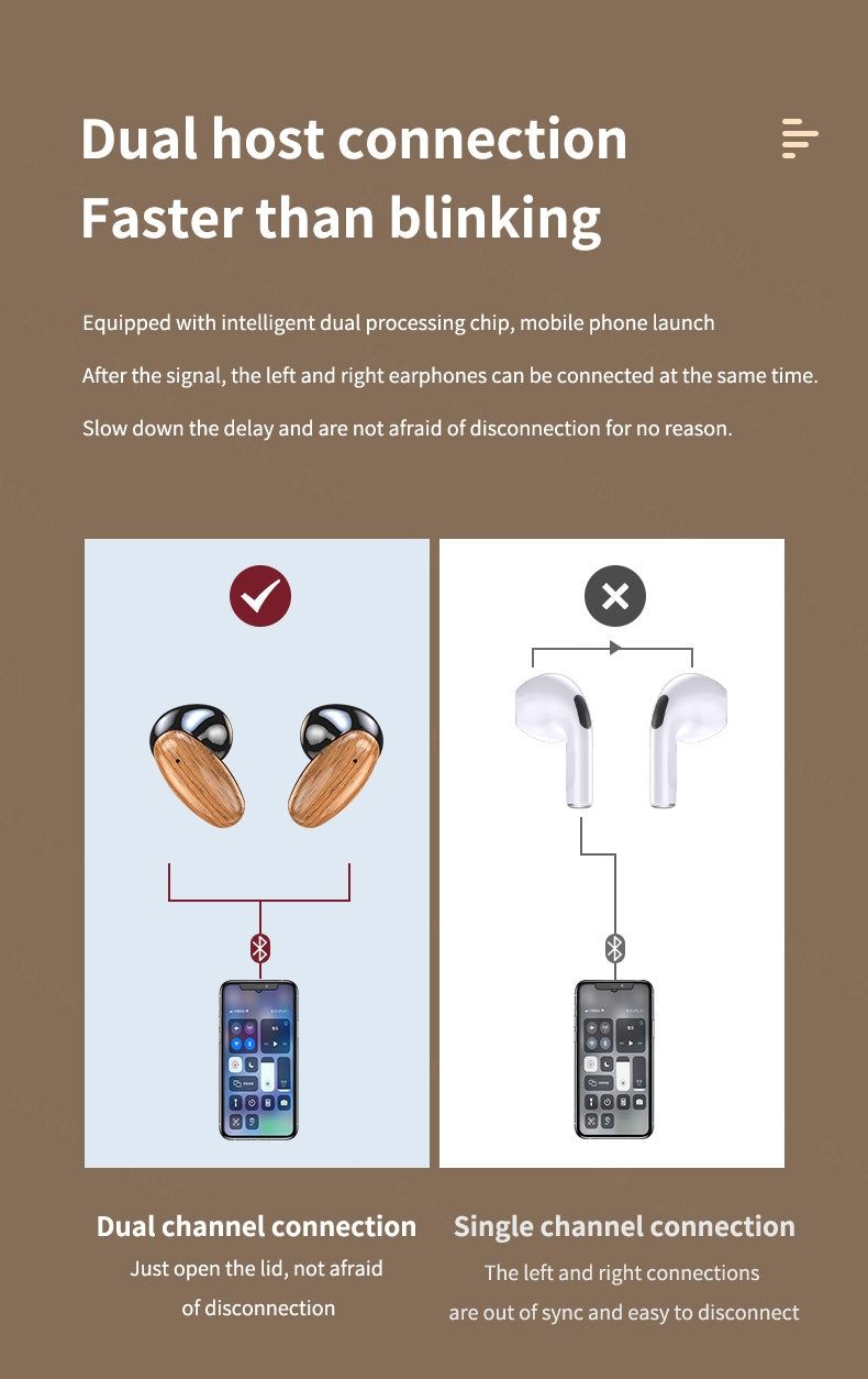 M35 - Auriculares con Efecto Madera | Hifi Media Store
