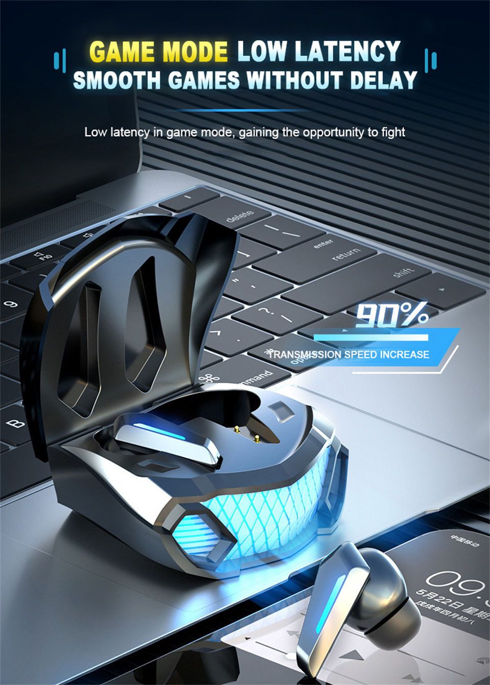 M5 Auriculares Bluetooth TWS | Hifi Media Store
