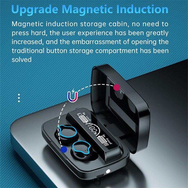 M9 TWS Earbuds with Mirror | Hifi Media Store