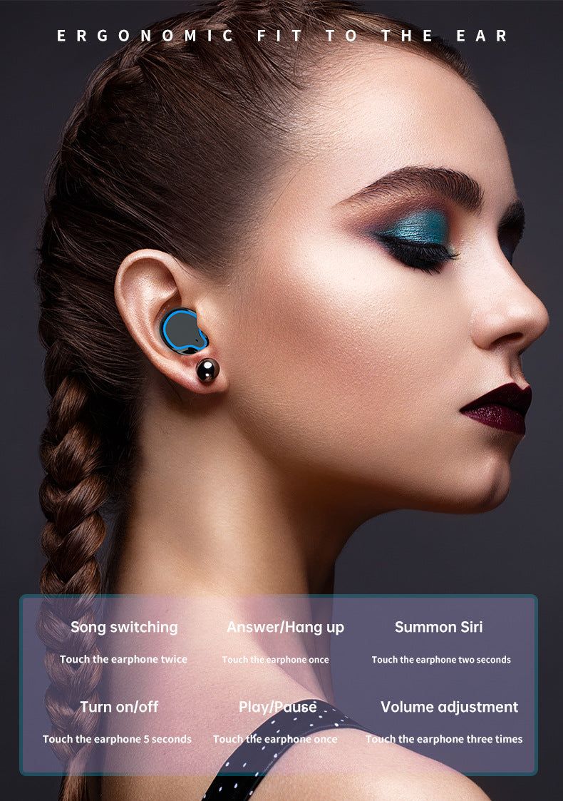 M9 TWS Earbuds with Mirror | Hifi Media Store