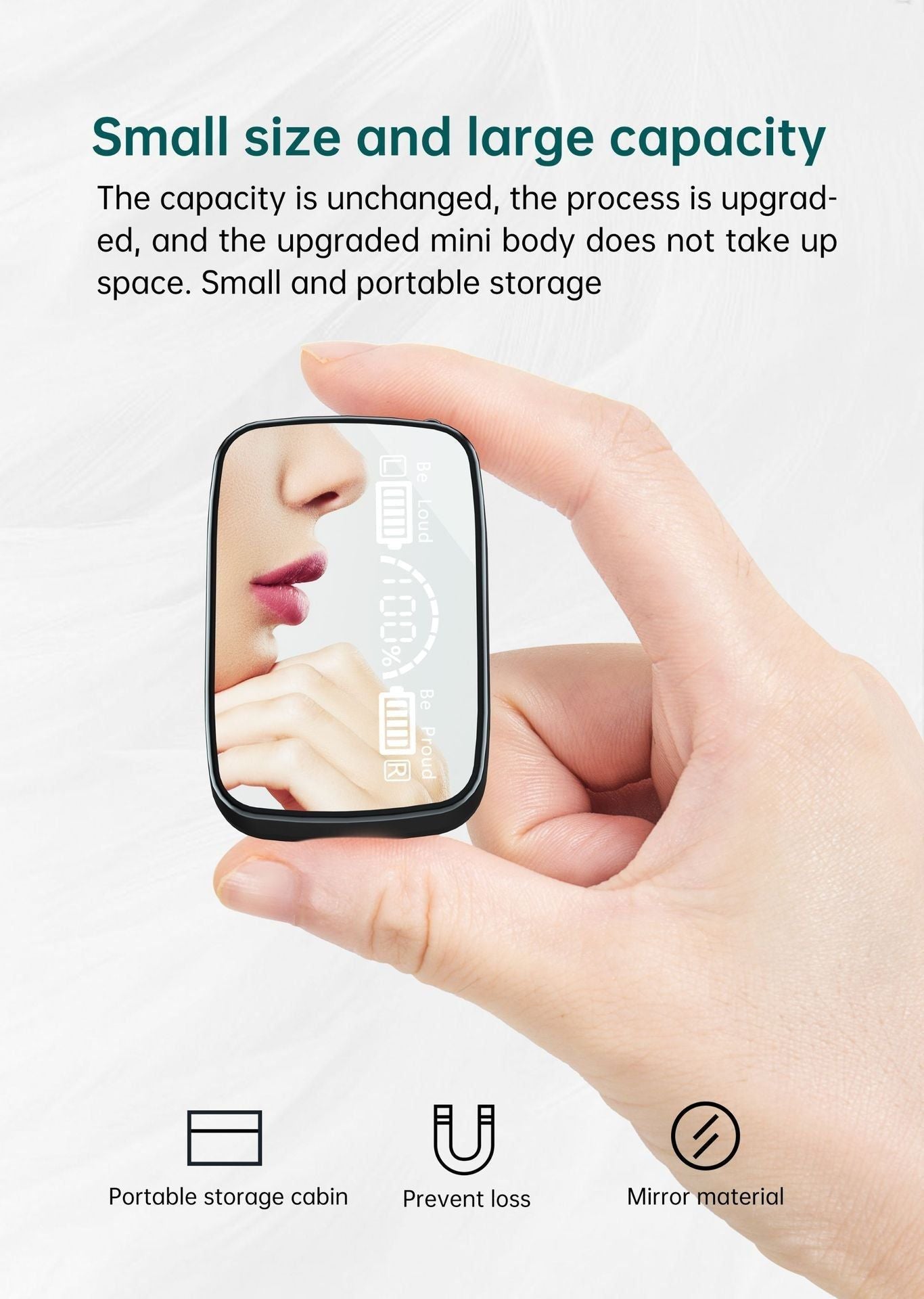M9 TWS Earbuds with Mirror | Hifi Media Store