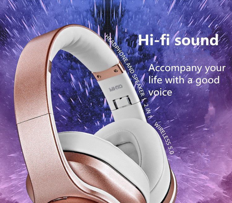 MH-10 Wireless 2-in-1 Speaker Function Headphone with Microphone and Radio | Hifi Media Store