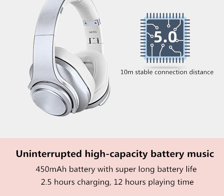 MH-10 Wireless 2-in-1 Speaker Function Headphone with Microphone and Radio | Hifi Media Store
