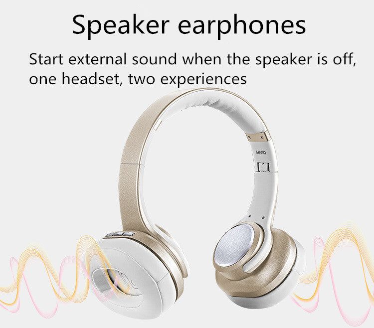 MH-10 Wireless 2-in-1 Speaker Function Headphone with Microphone and Radio | Hifi Media Store