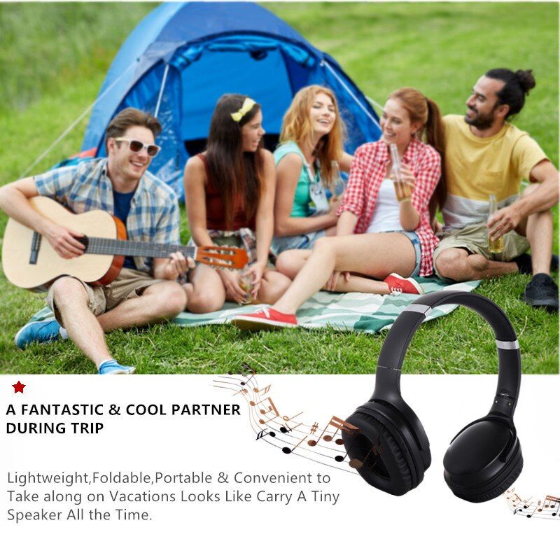 MH-13 Wireless 2-in-1 Speaker Function Headphone with Microphone and Radio | Hifi Media Store