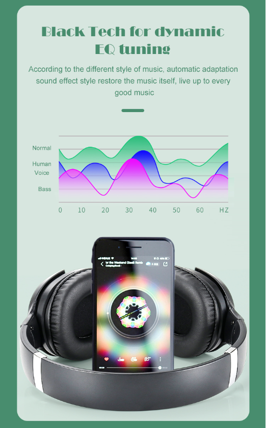MH-13 Wireless 2-in-1 Speaker Function Headphone with Microphone and Radio | Hifi Media Store