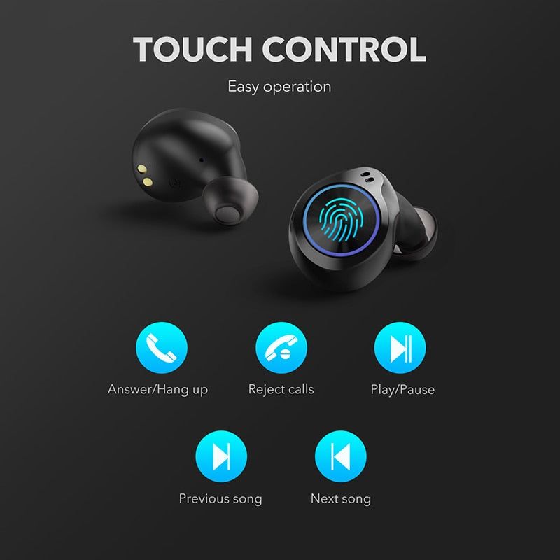 MI08 True Wireles Stereo Earbuds with Hifi Sound | Hifi Media Store