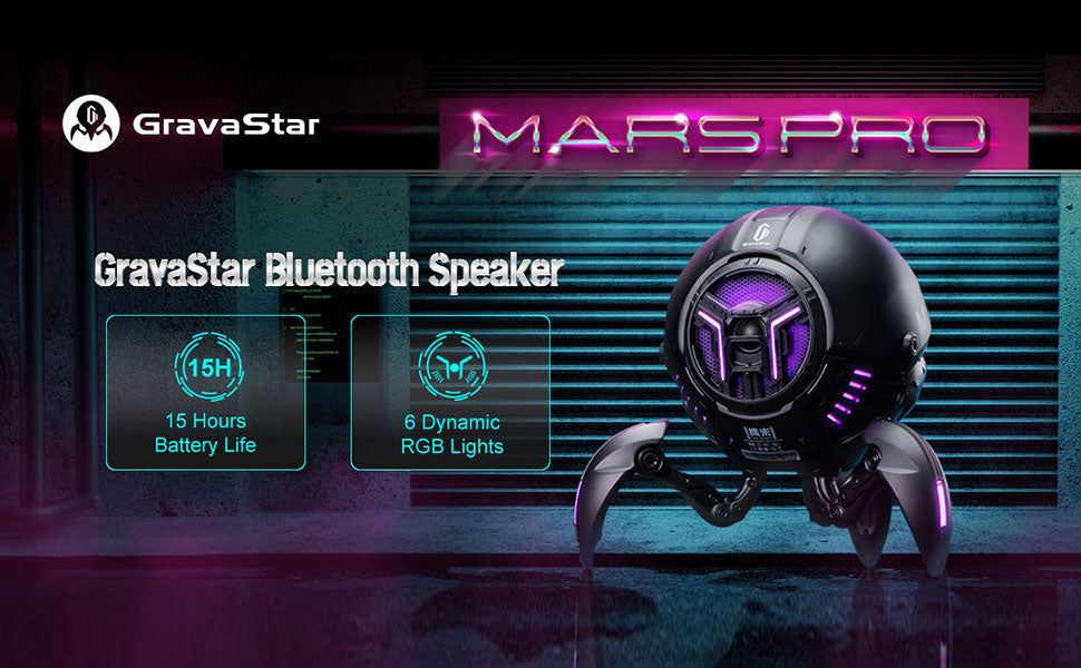 Mars Pro Bluetooth Portable Speaker | Hifi Media Store
