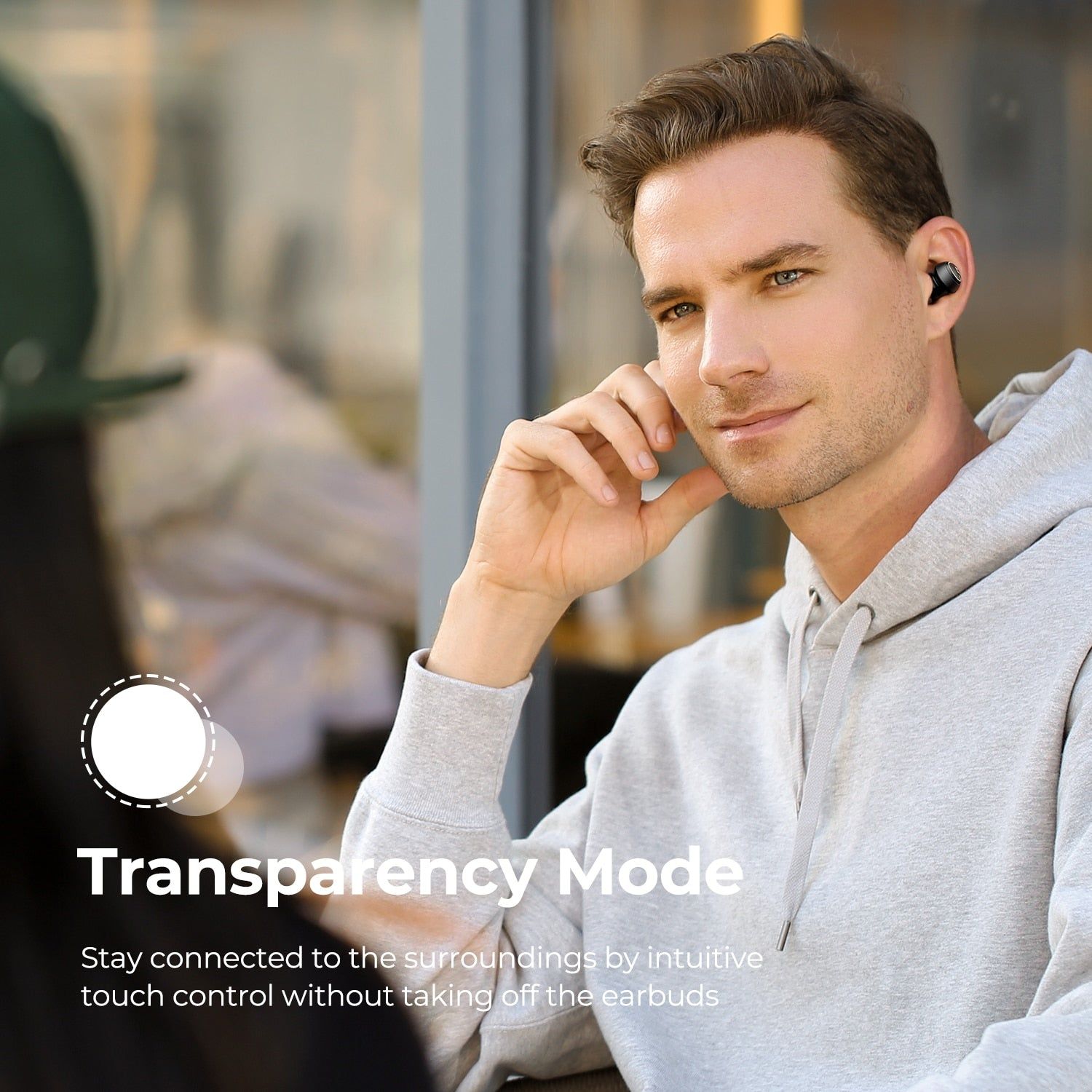 Mini Pro HS TWS Bluetooth Earbuds with Hybrid ANC | Hifi Media Store