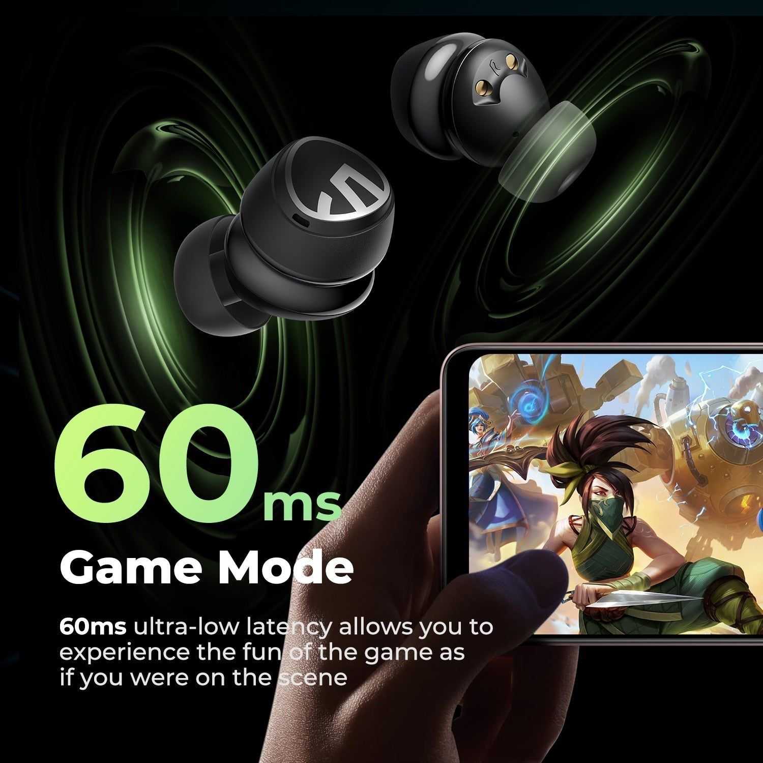 Mini Pro Wireless Earbuds With Hybrid Active Noise Cancelling | Hifi Media Store