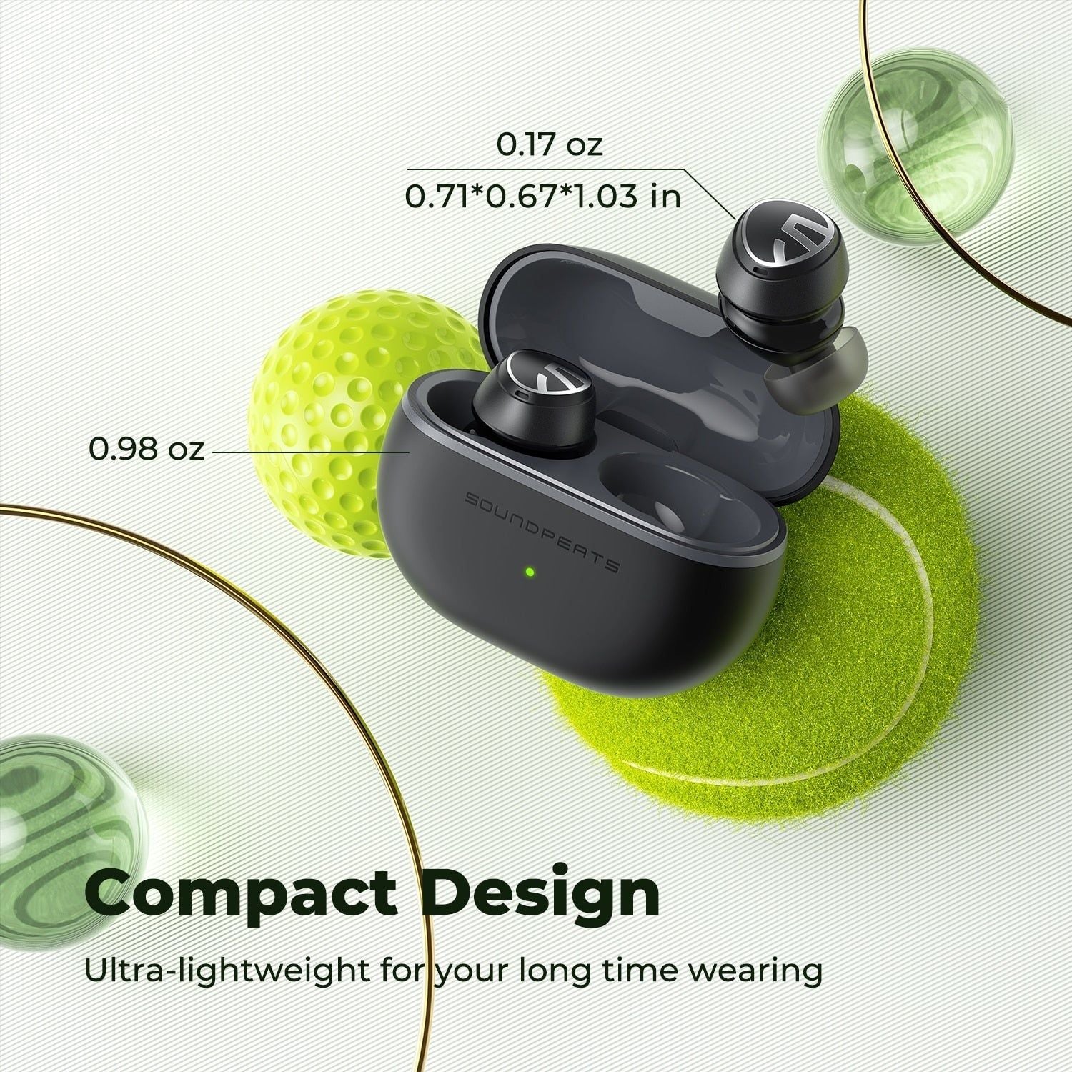 Mini Pro Wireless Earbuds With Hybrid Active Noise Cancelling | Hifi Media Store