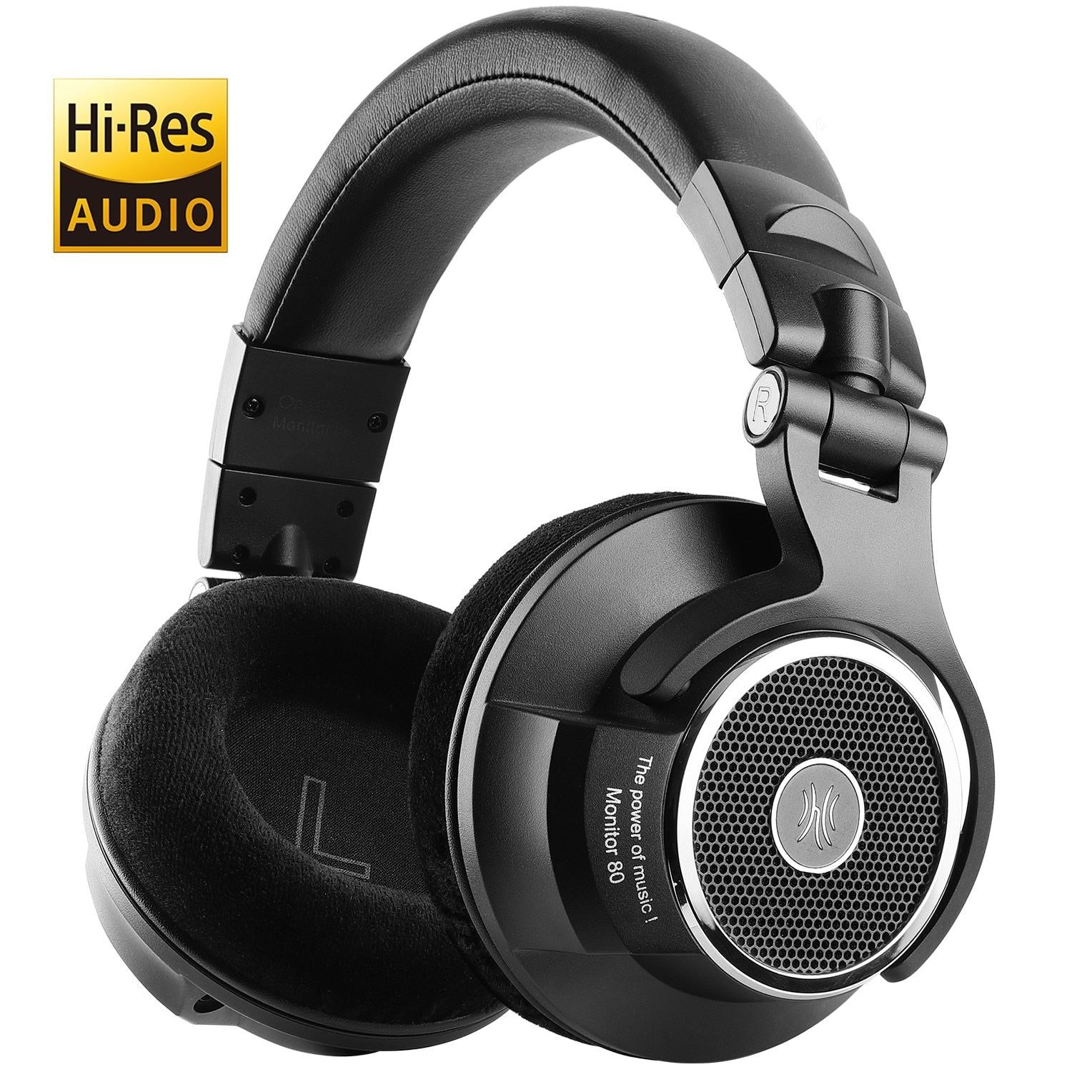 Monitor 80 Open Back Wired Headphones With Hi-Res Audio for Professional DJ Studio Default Title | Hifi Media Store