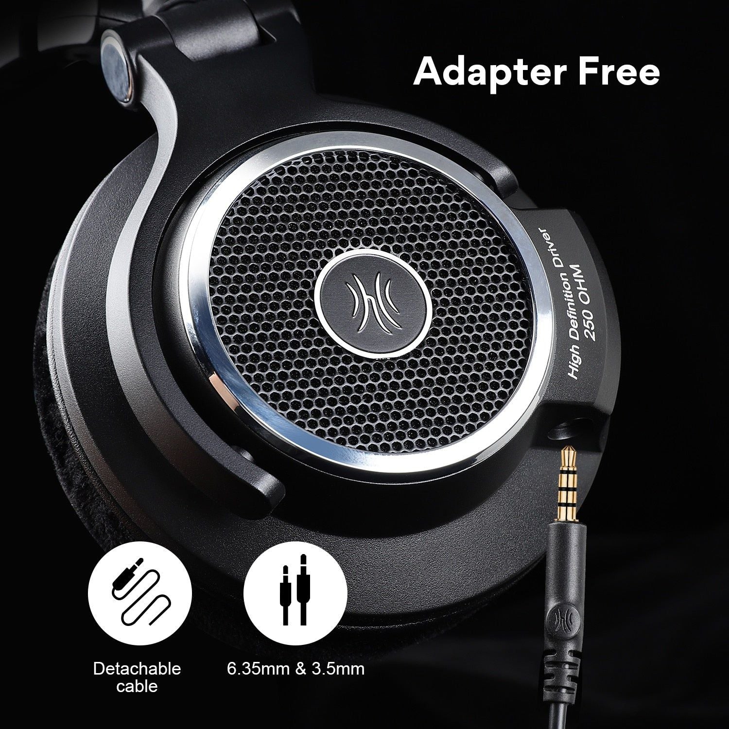 Monitor 80 Open Back Wired Headphones With Hi-Res Audio for Professional DJ Studio | Hifi Media Store