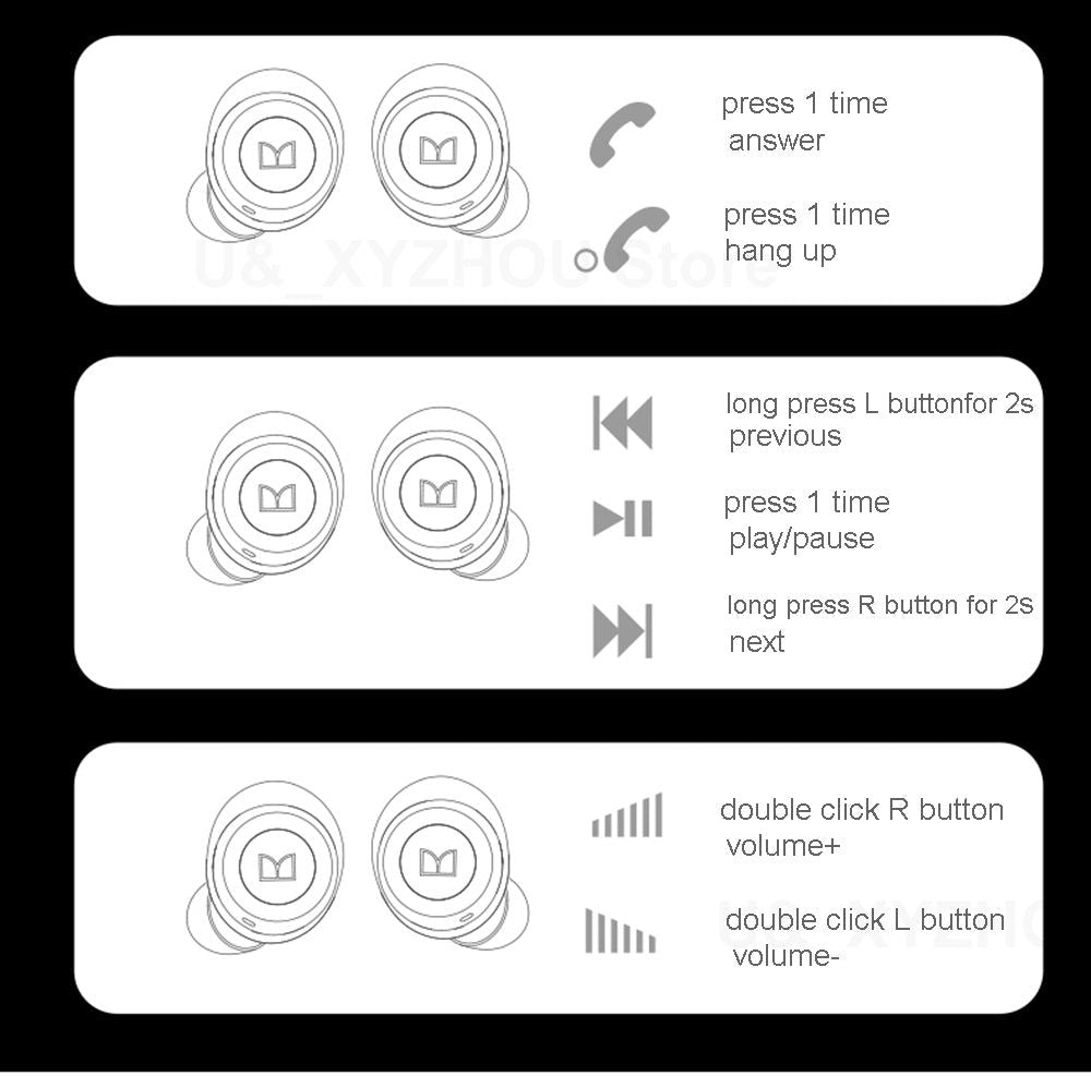 Monster Achieve 100 AirLinks - Auriculares Bluetooth TWS | Hifi Media Store