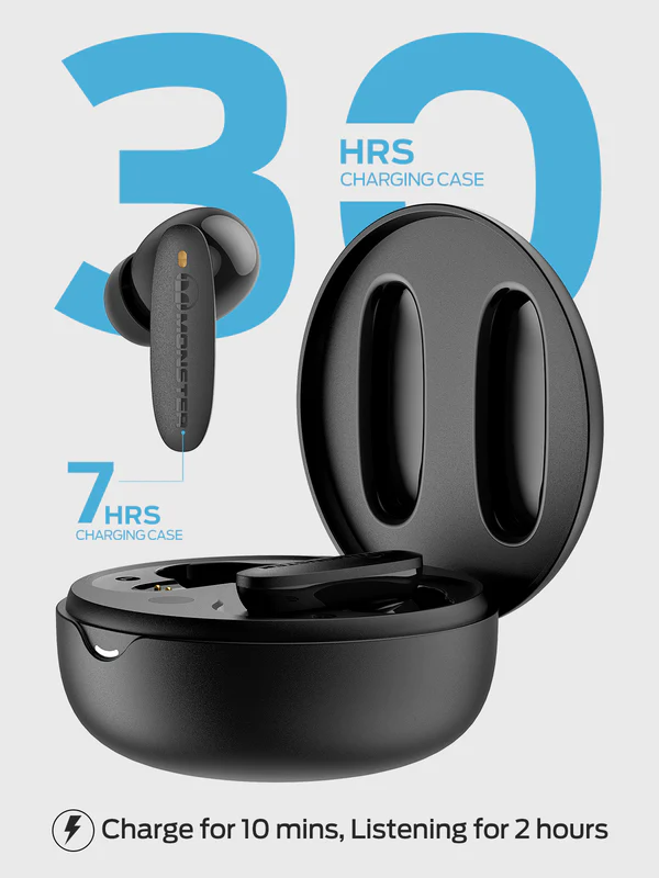Monster Clarity 108 TWS Bluetooth earbuds with ANC | Hifi Media Store