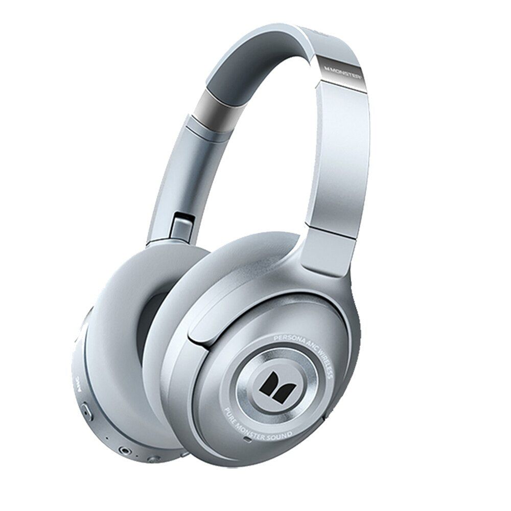 Monster Persona - Auriculares Premium Inalámbricos con ANC Plata | Hifi Media Store