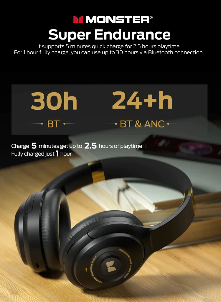 Monster Persona - Auriculares Premium Inalámbricos con ANC | Hifi Media Store