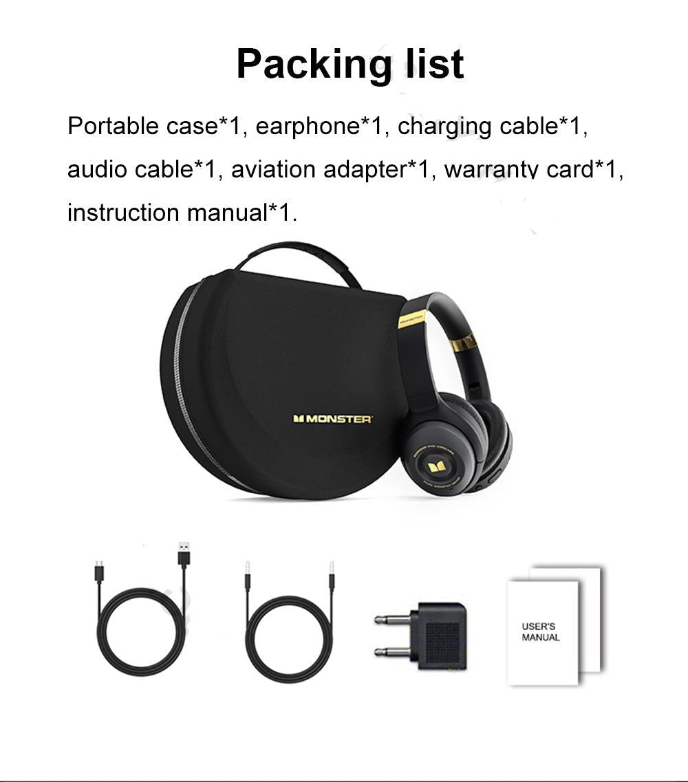 Monster Persona - Auriculares Premium Inalámbricos con ANC | Hifi Media Store