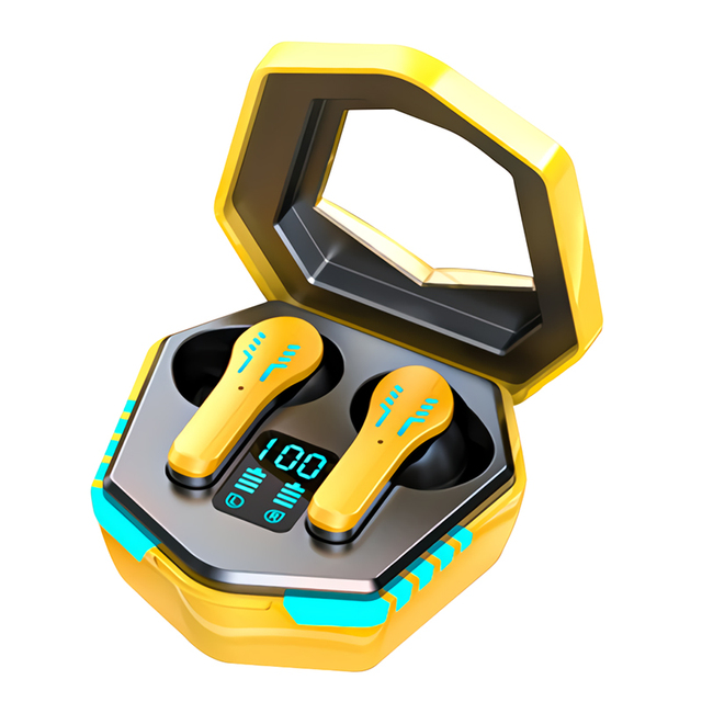 N35X Bluetooth Gaming Earbuds yellow | Hifi Media Store