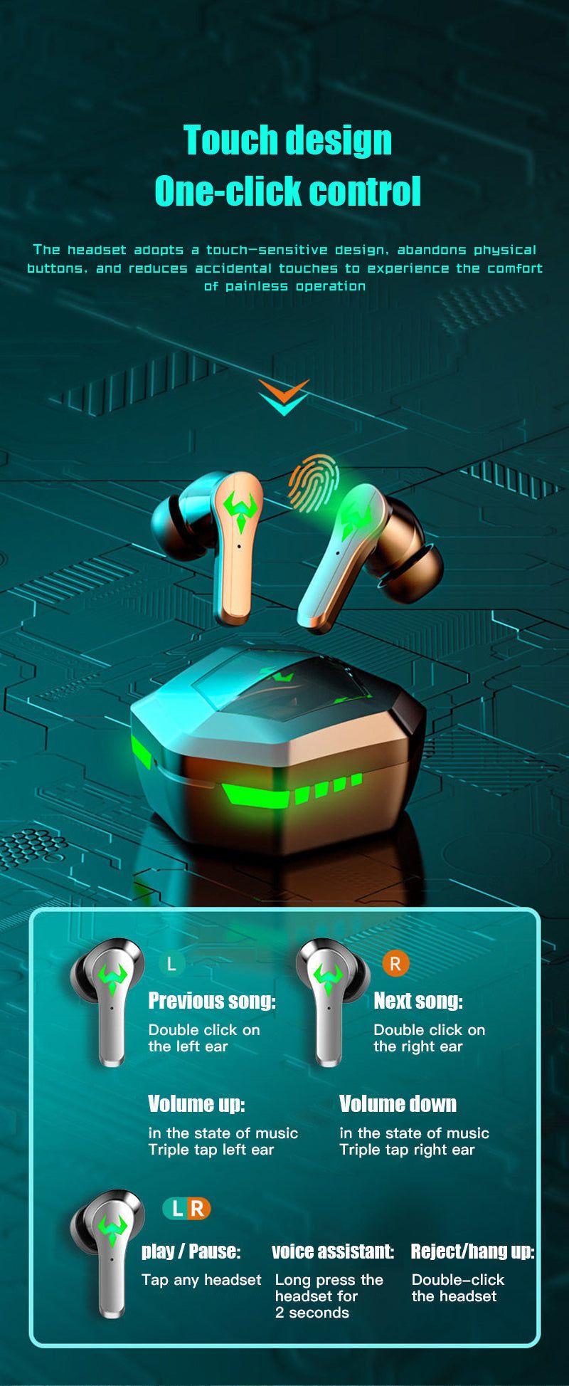 N35X Bluetooth Gaming Earbuds | Hifi Media Store